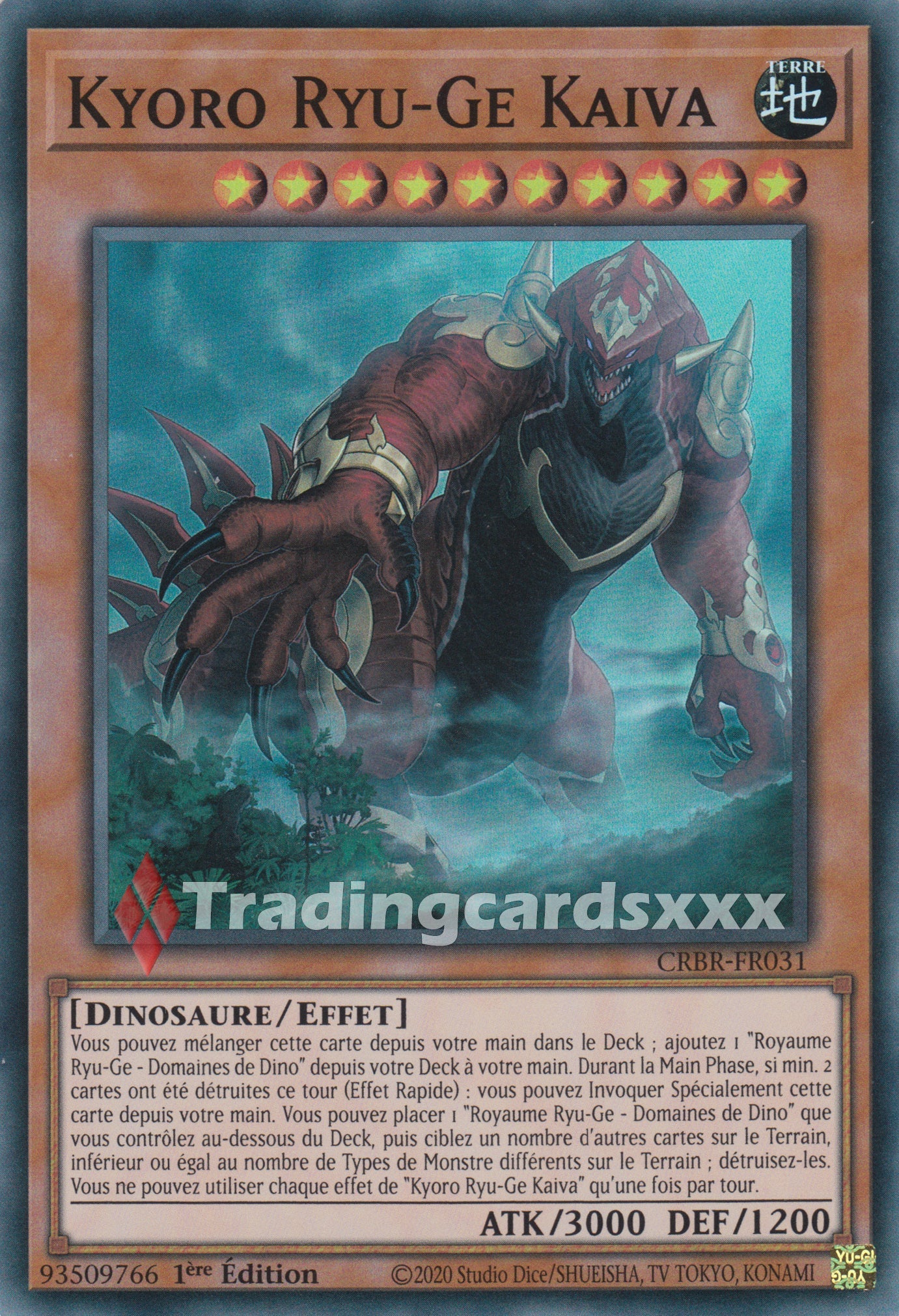 Yu-Gi-Oh! Kyoro Ryu-Ge Kaiva : SR CRBR-FR031