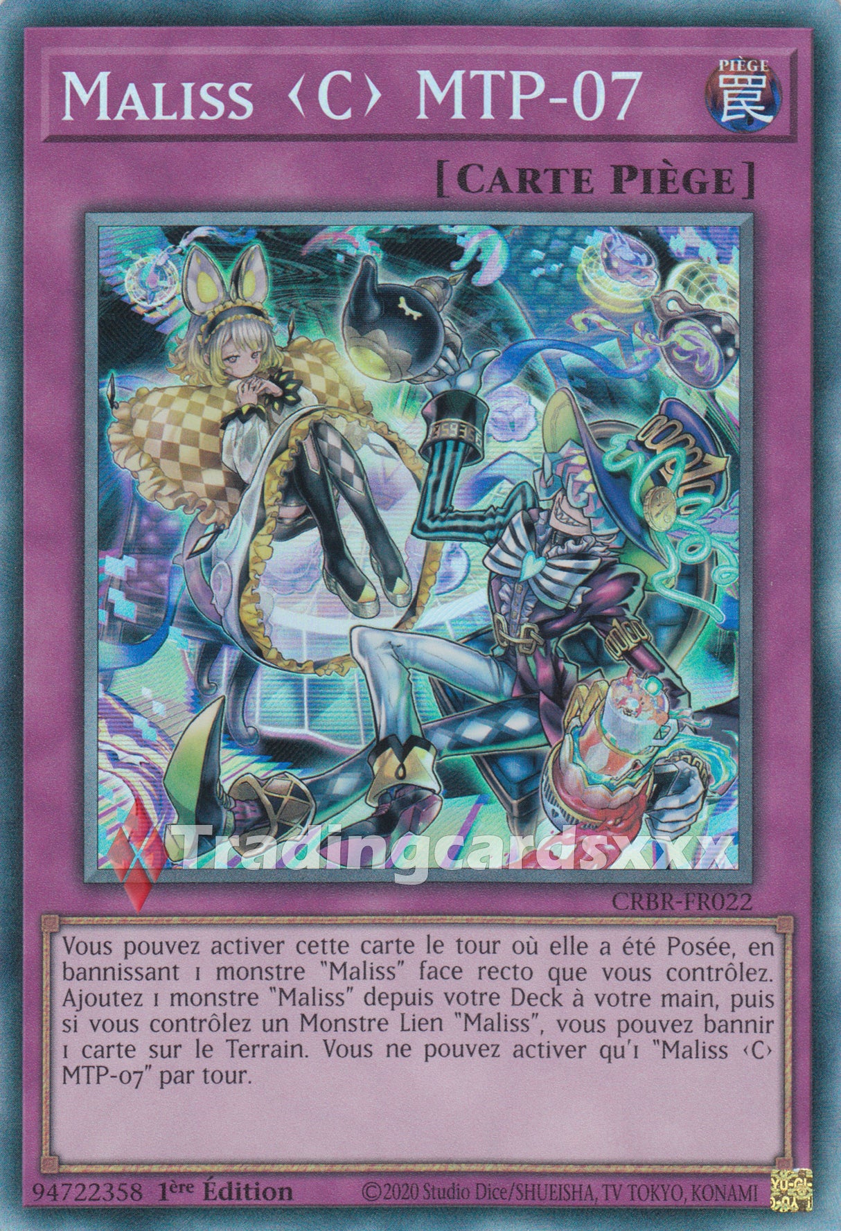 Yu-Gi-Oh! Maliss C MTP-07 : CR CRBR-FR022