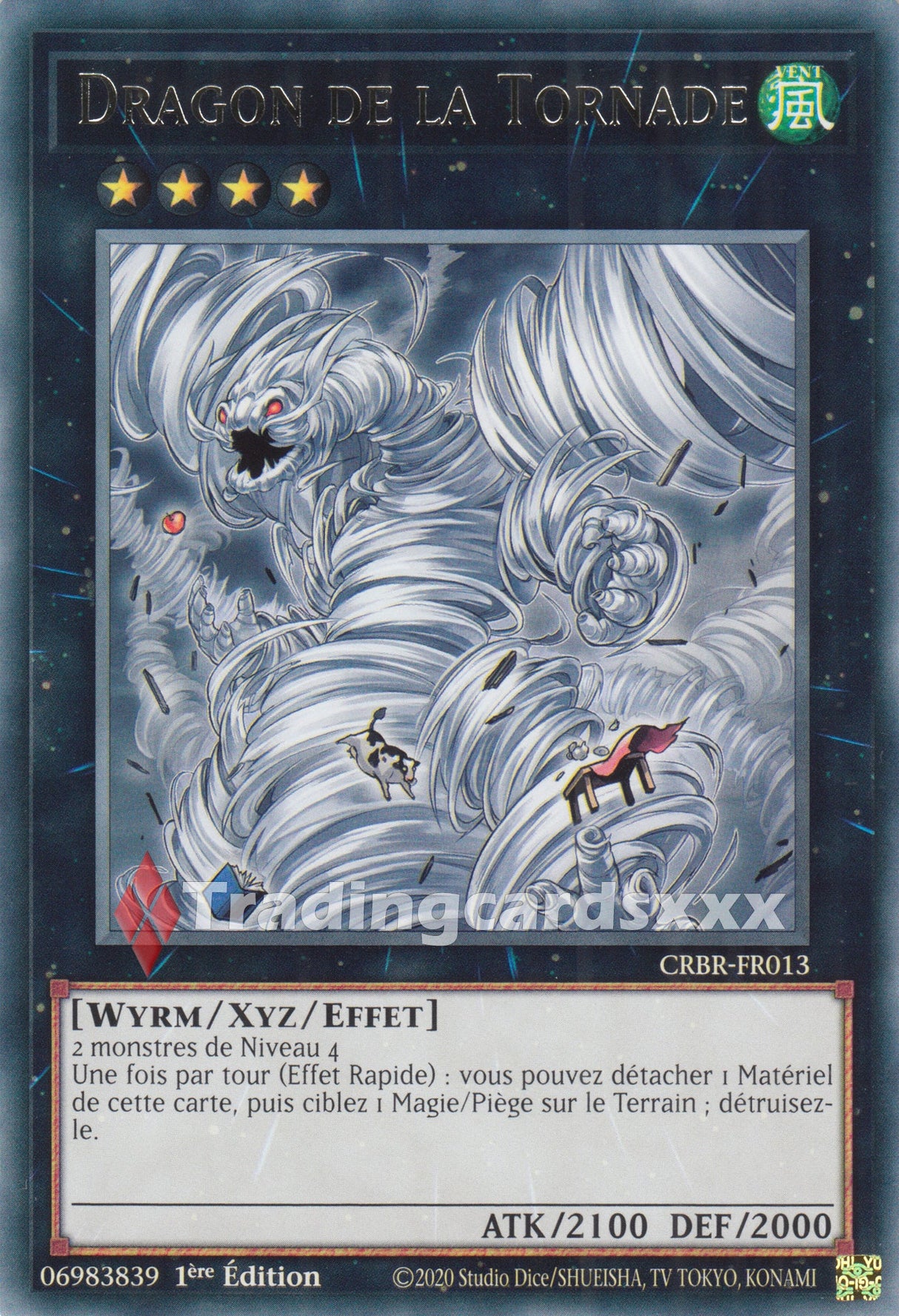 Yu-Gi-Oh! Dragon de la Tornade : R CRBR-FR013