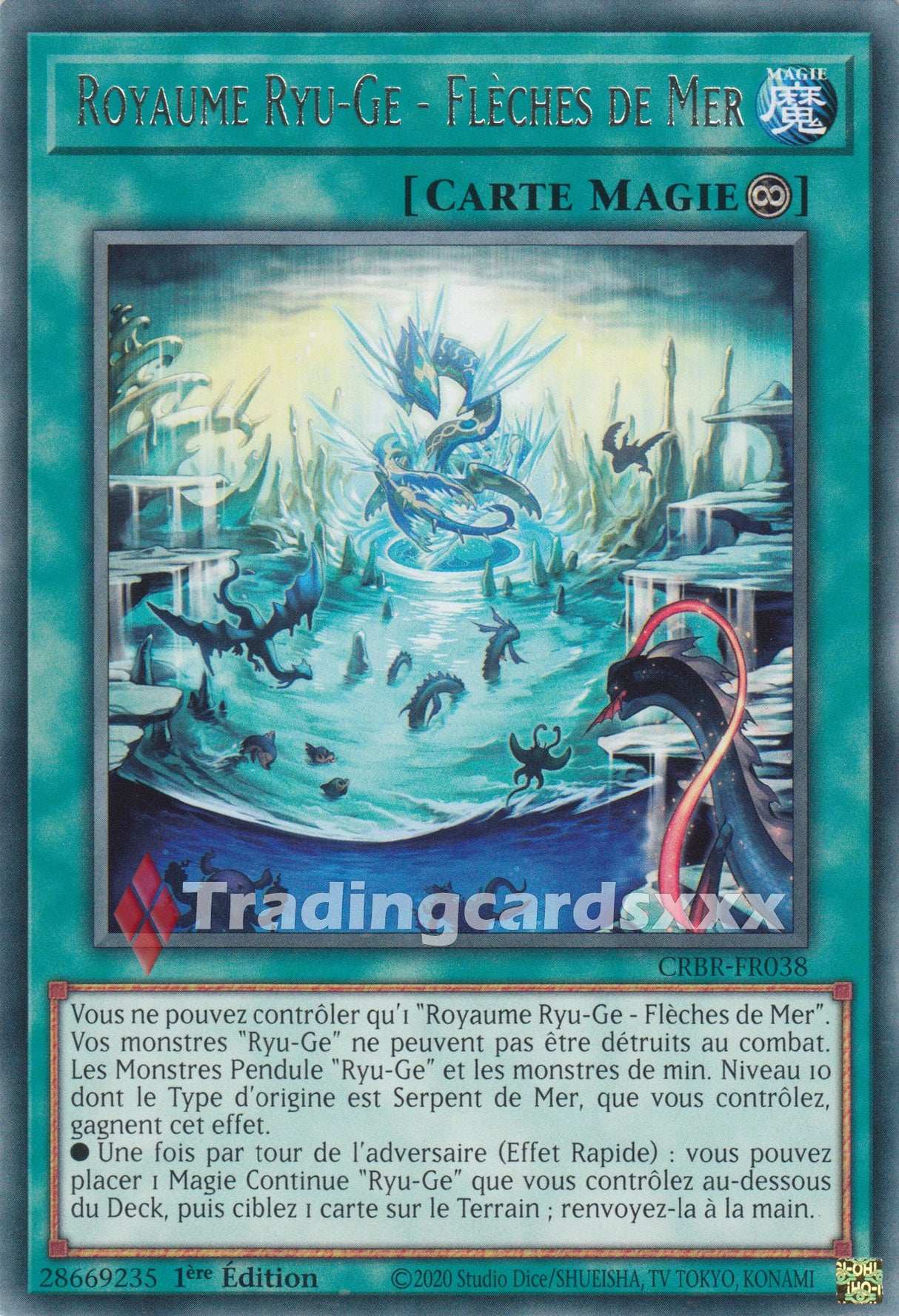 Yu-Gi-Oh! Royaume Ryu-Ge - Flèches de Mer : R CRBR-FR038