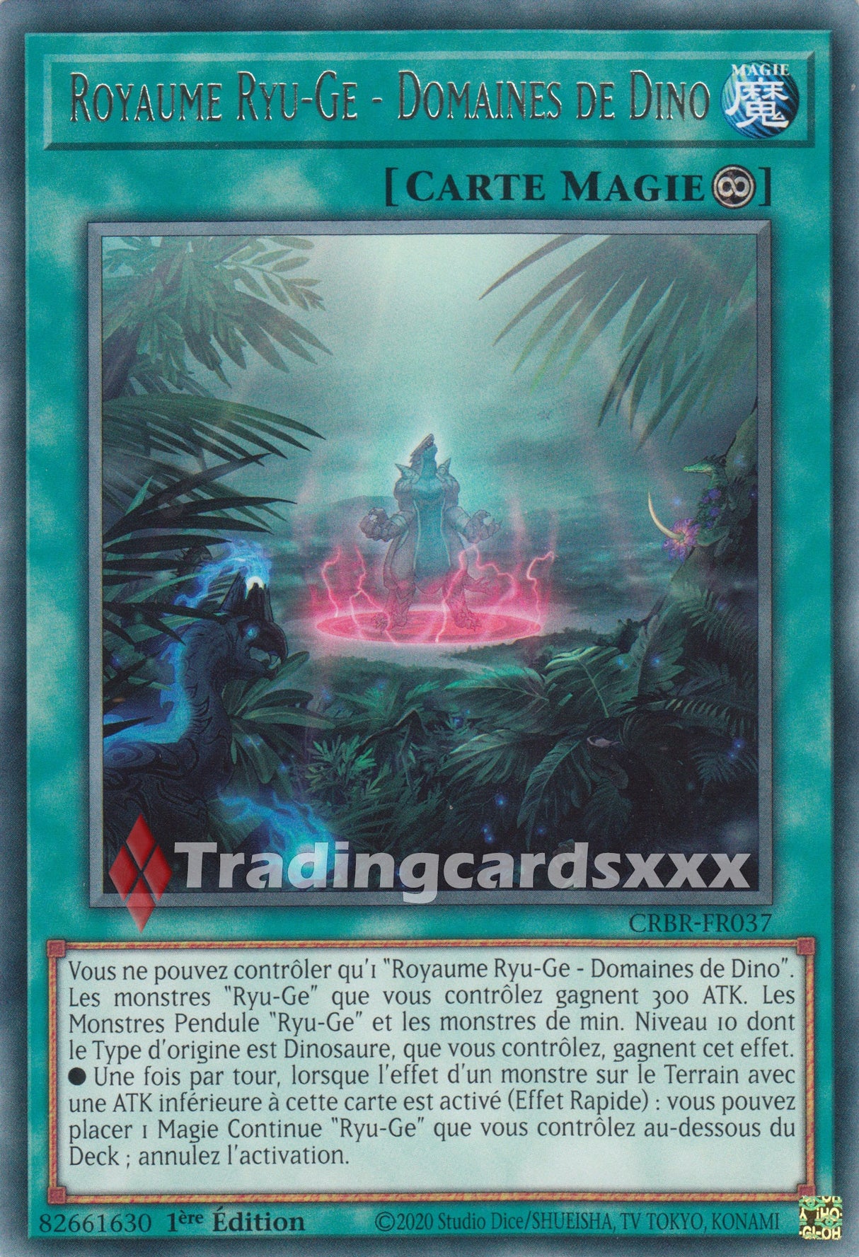 Yu-Gi-Oh! Royaume Ryu-Ge - Domaines de Dino : R CRBR-FR037