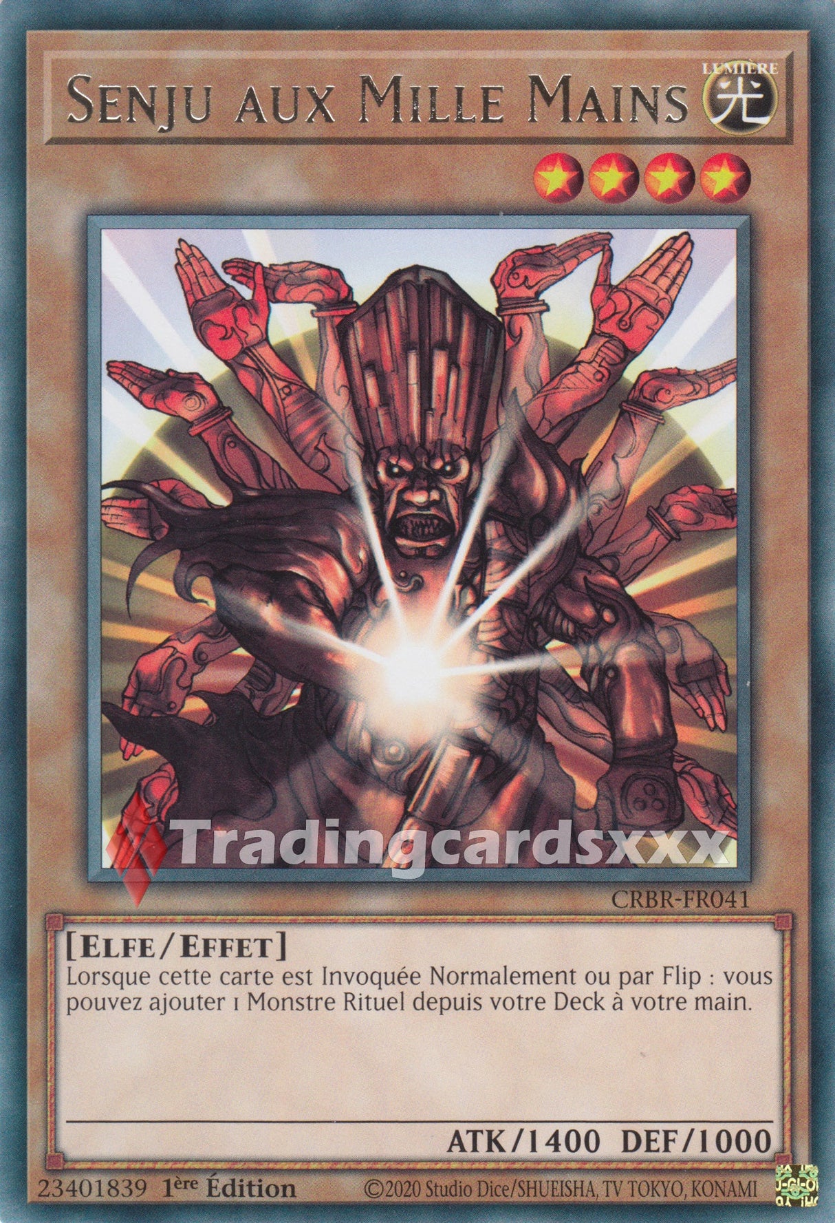 Yu-Gi-Oh! Senju aux Mille Mains : R CRBR-FR041
