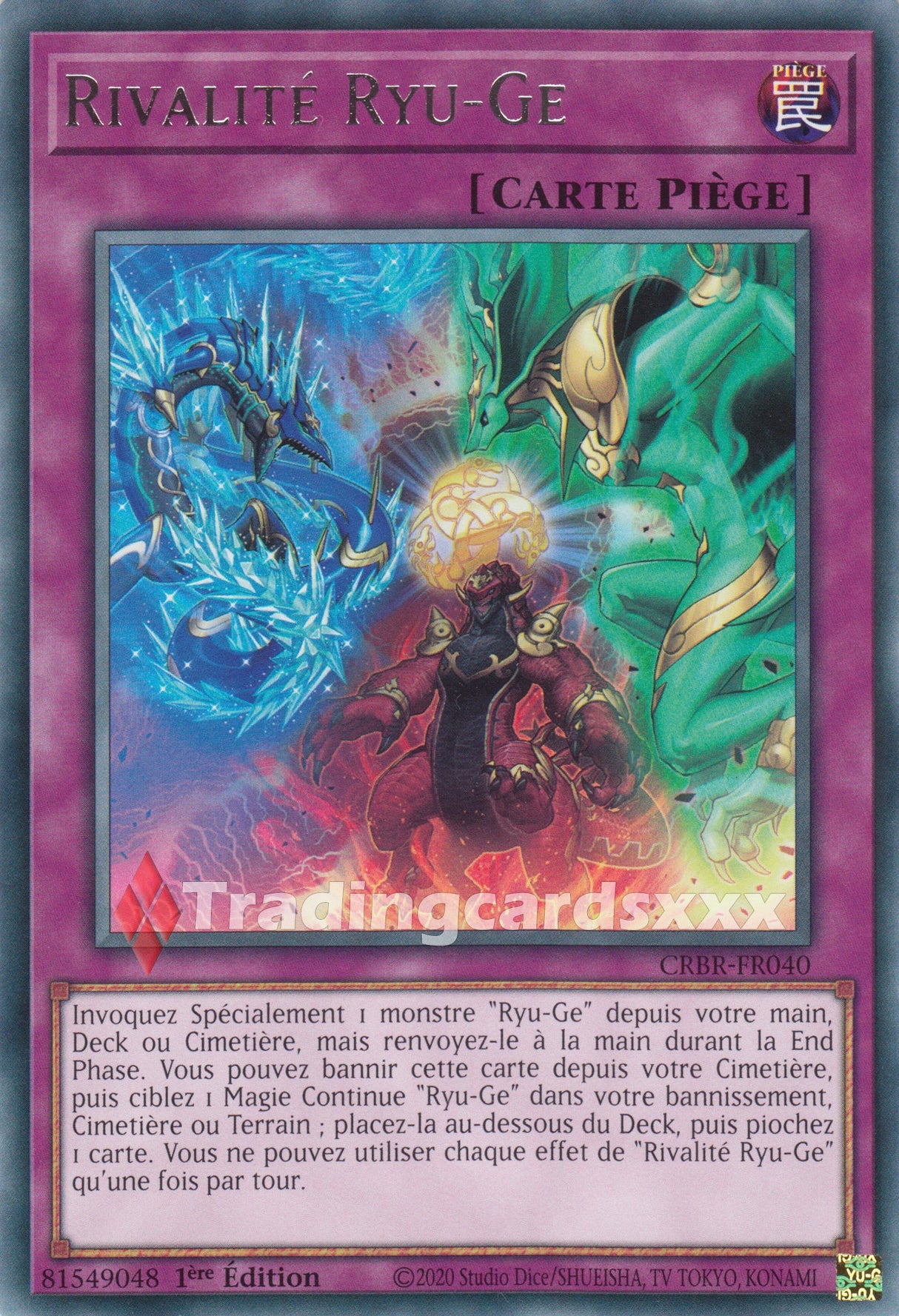 Yu-Gi-Oh! Rivalité Ryu-Ge : R CRBR-FR040