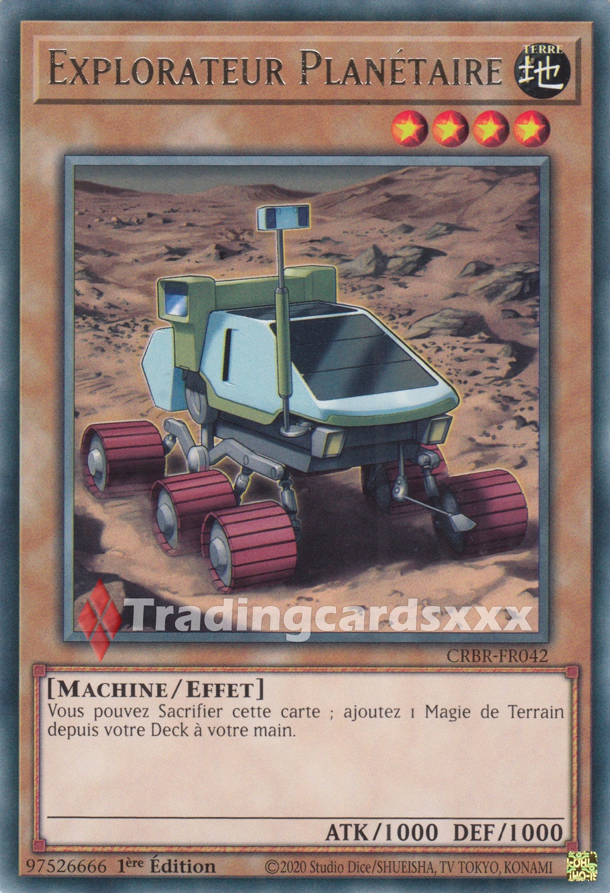 Yu-Gi-Oh! Explorateur Planétaire : R CRBR-FR042