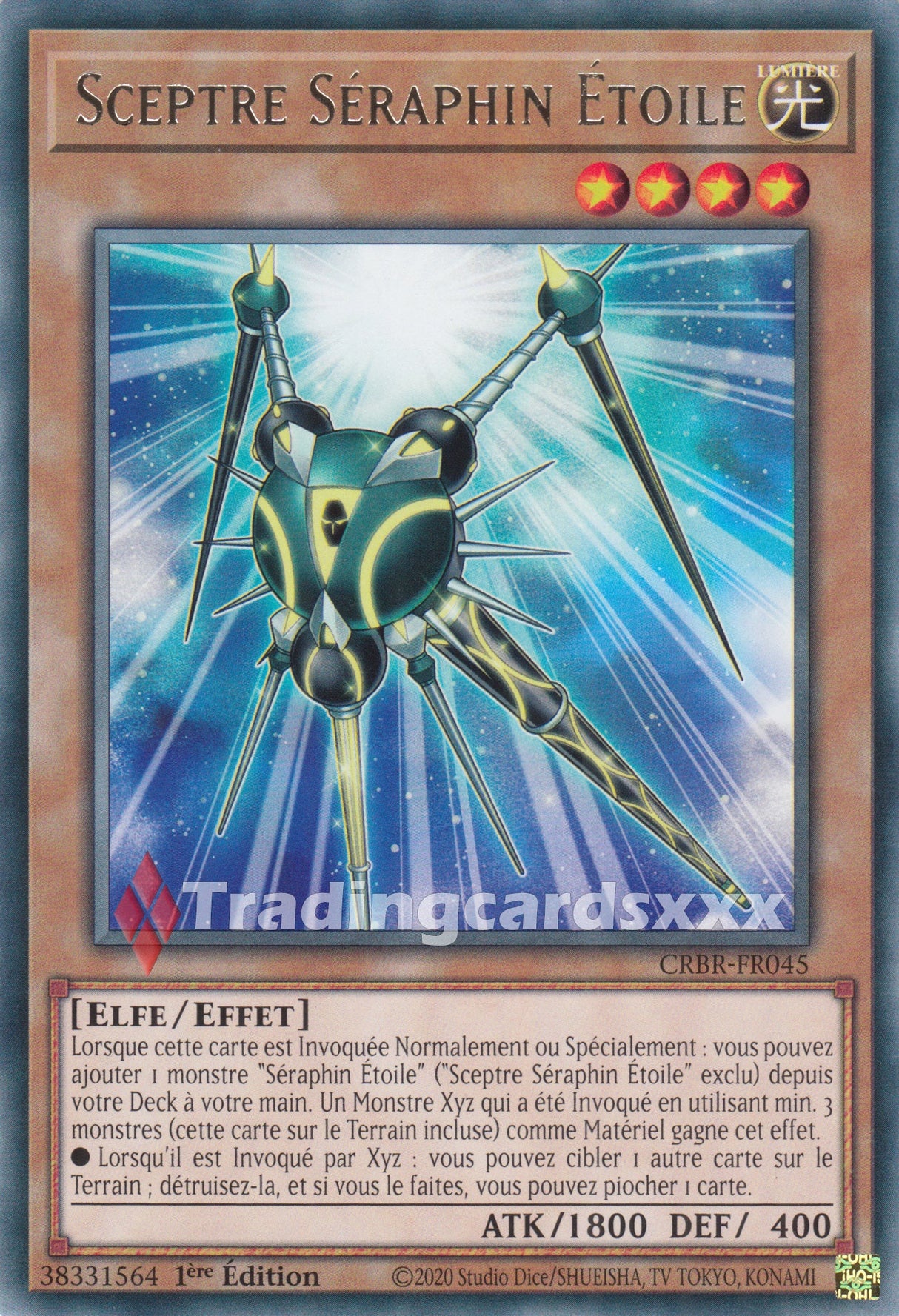 Yu-Gi-Oh! Sceptre Séraphin Étoile : R CRBR-FR045