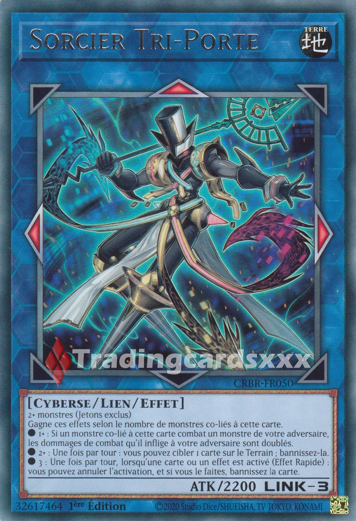 Yu-Gi-Oh! Sorcier Tri-Porte : R CRBR-FR050