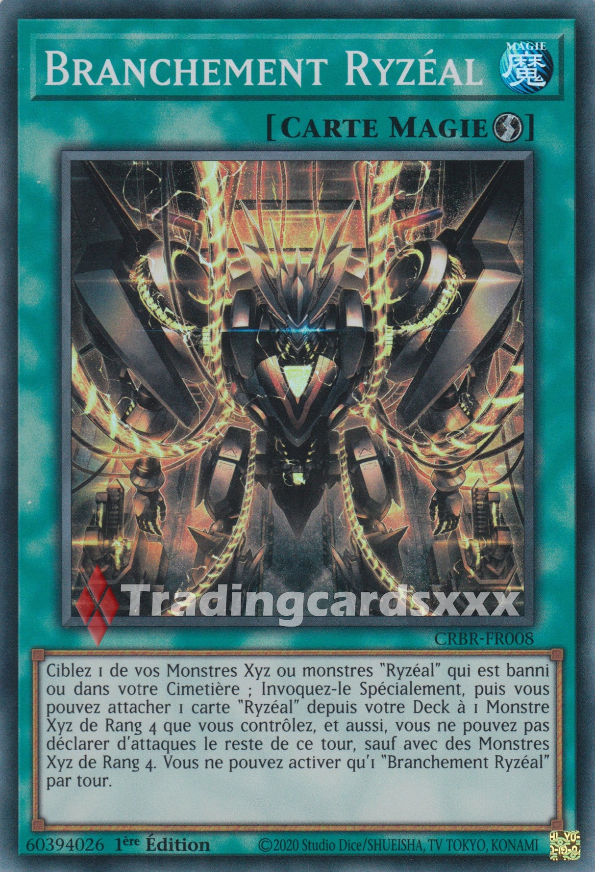 Yu-Gi-Oh! Branchement Ryzéal : SR CRBR-FR008