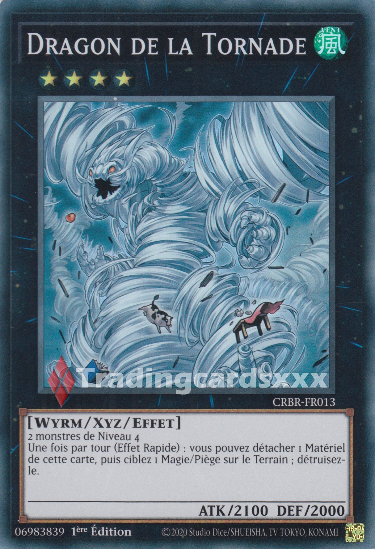 Yu-Gi-Oh! Dragon de la Tornade : SR CRBR-FR013