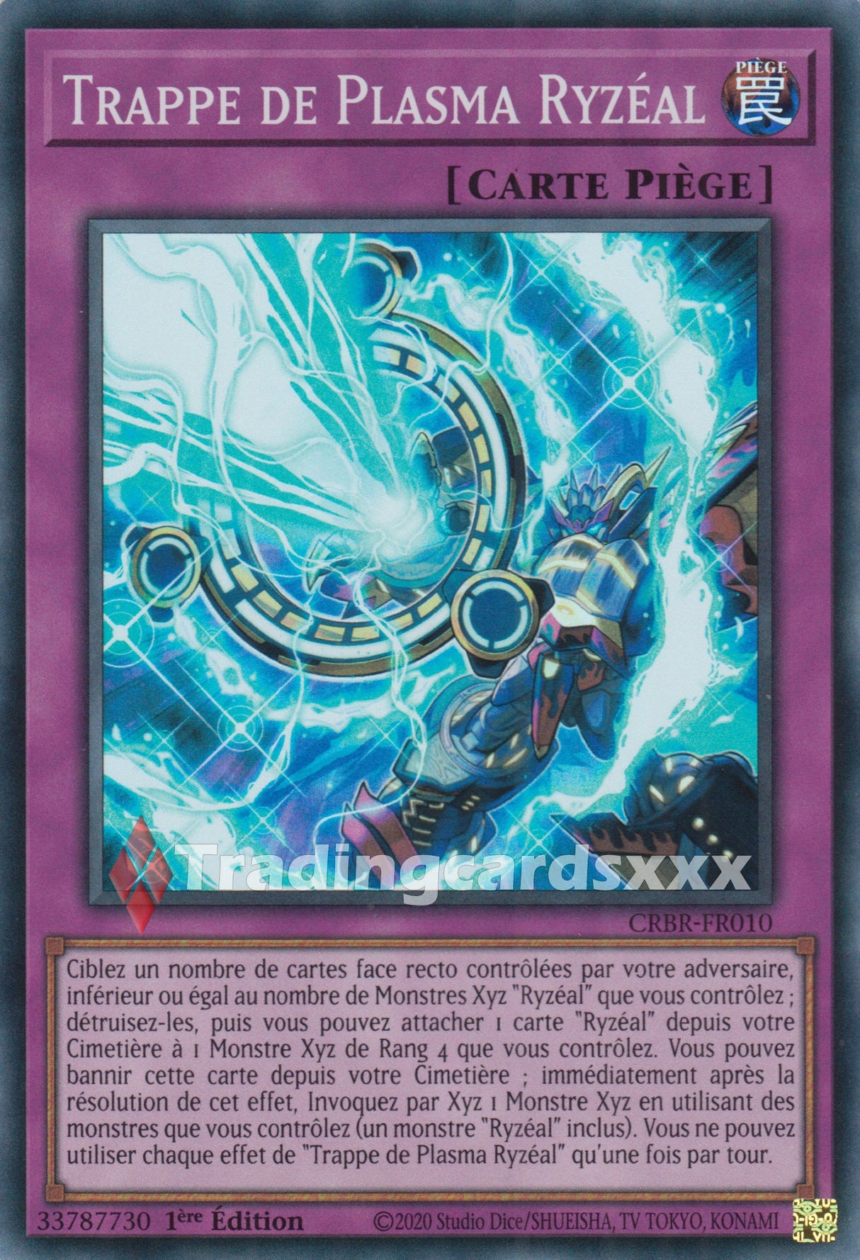 Yu-Gi-Oh! Trappe de Plasma Ryzéal : SR CRBR-FR010