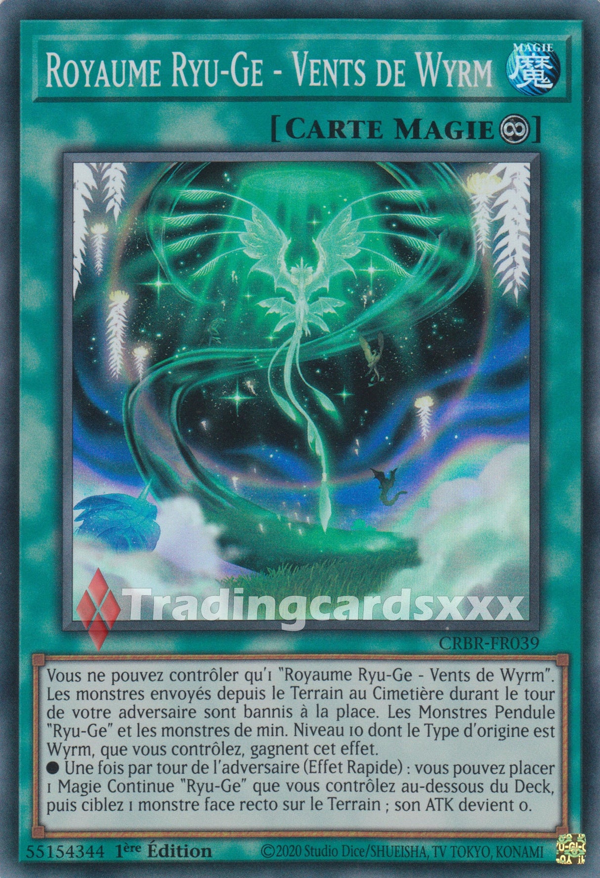 Yu-Gi-Oh! Royaume Ryu-Ge - Vents de Wyrm : SR CRBR-FR039