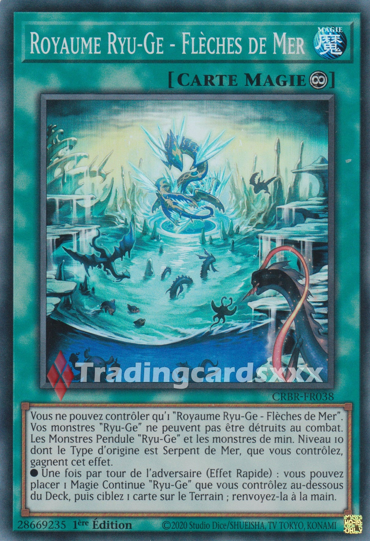 Yu-Gi-Oh! Royaume Ryu-Ge - Flèches de Mer : SR CRBR-FR038