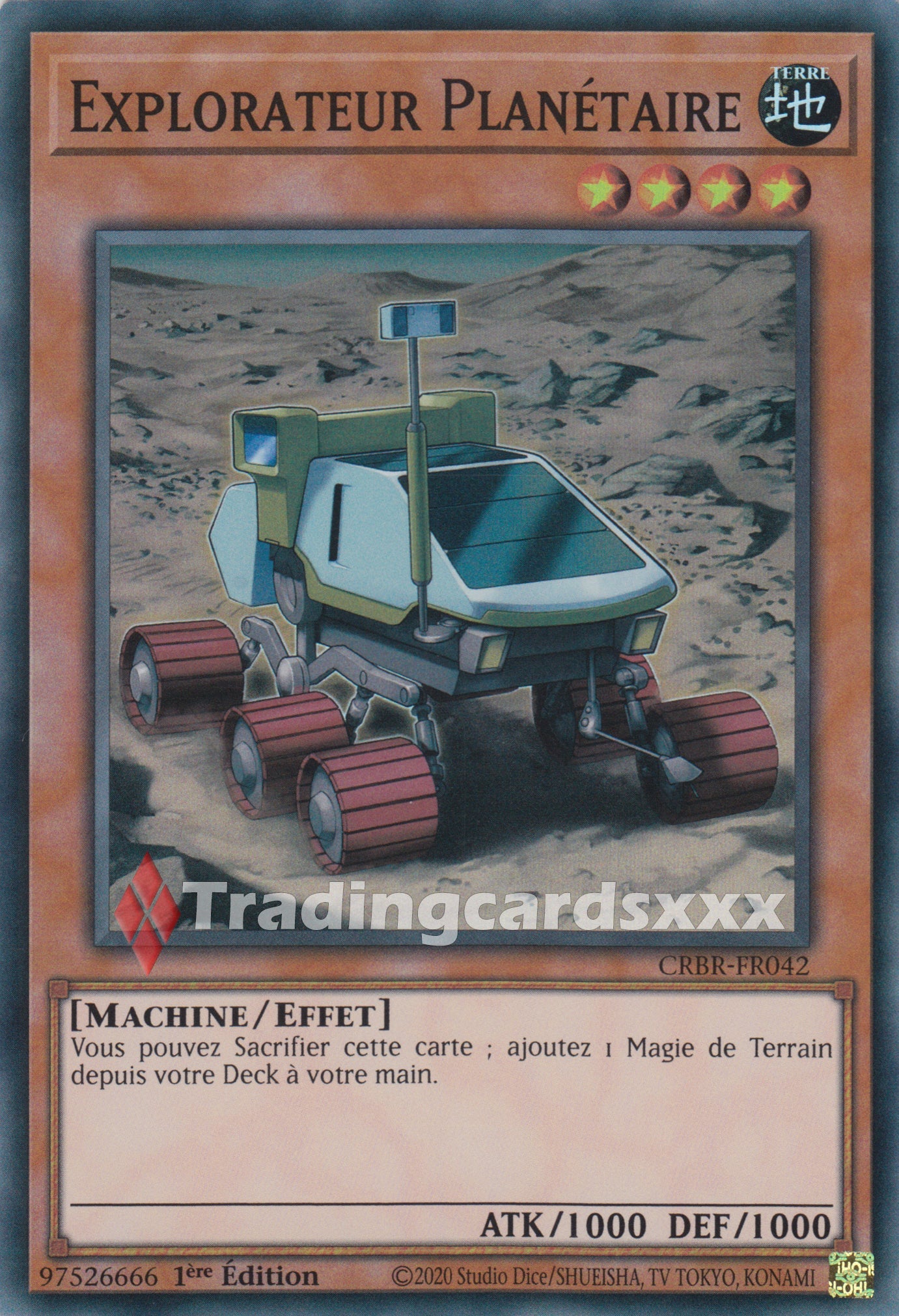 Yu-Gi-Oh! Explorateur Planétaire : SR CRBR-FR042