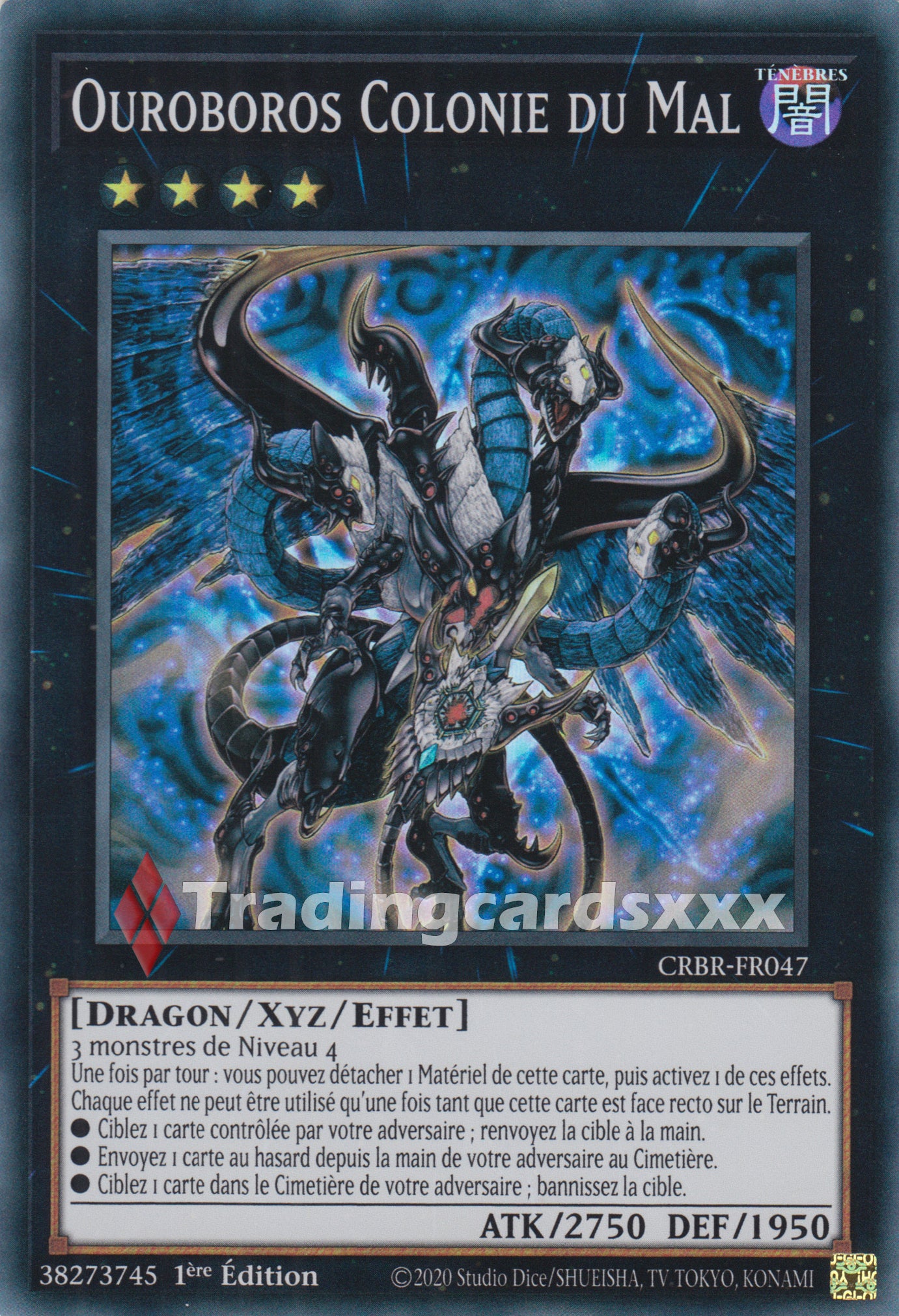 Yu-Gi-Oh! Ouroboros Colonie du Mal : SR CRBR-FR047