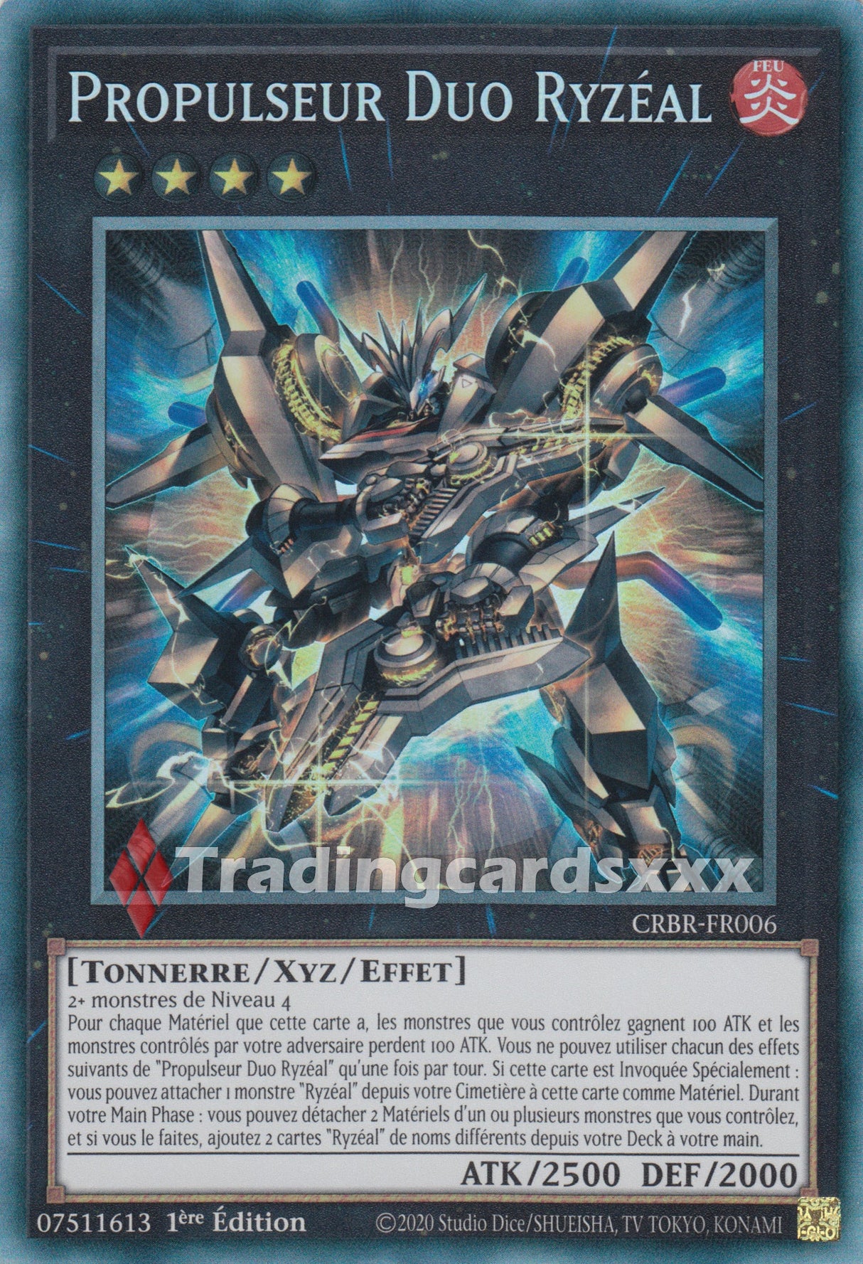 Yu-Gi-Oh! Propulseur Duo Ryzéal : CR CRBR-FR006