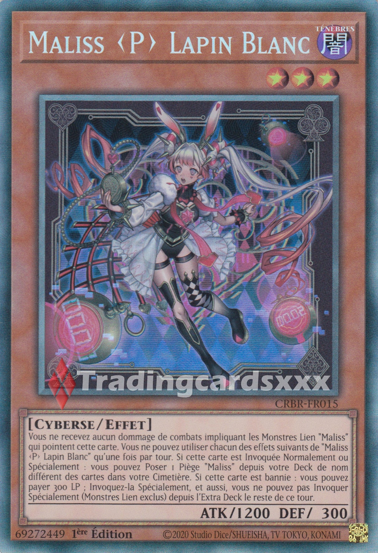 Yu-Gi-Oh! Maliss P Lapin Blanc : CR CRBR-FR015