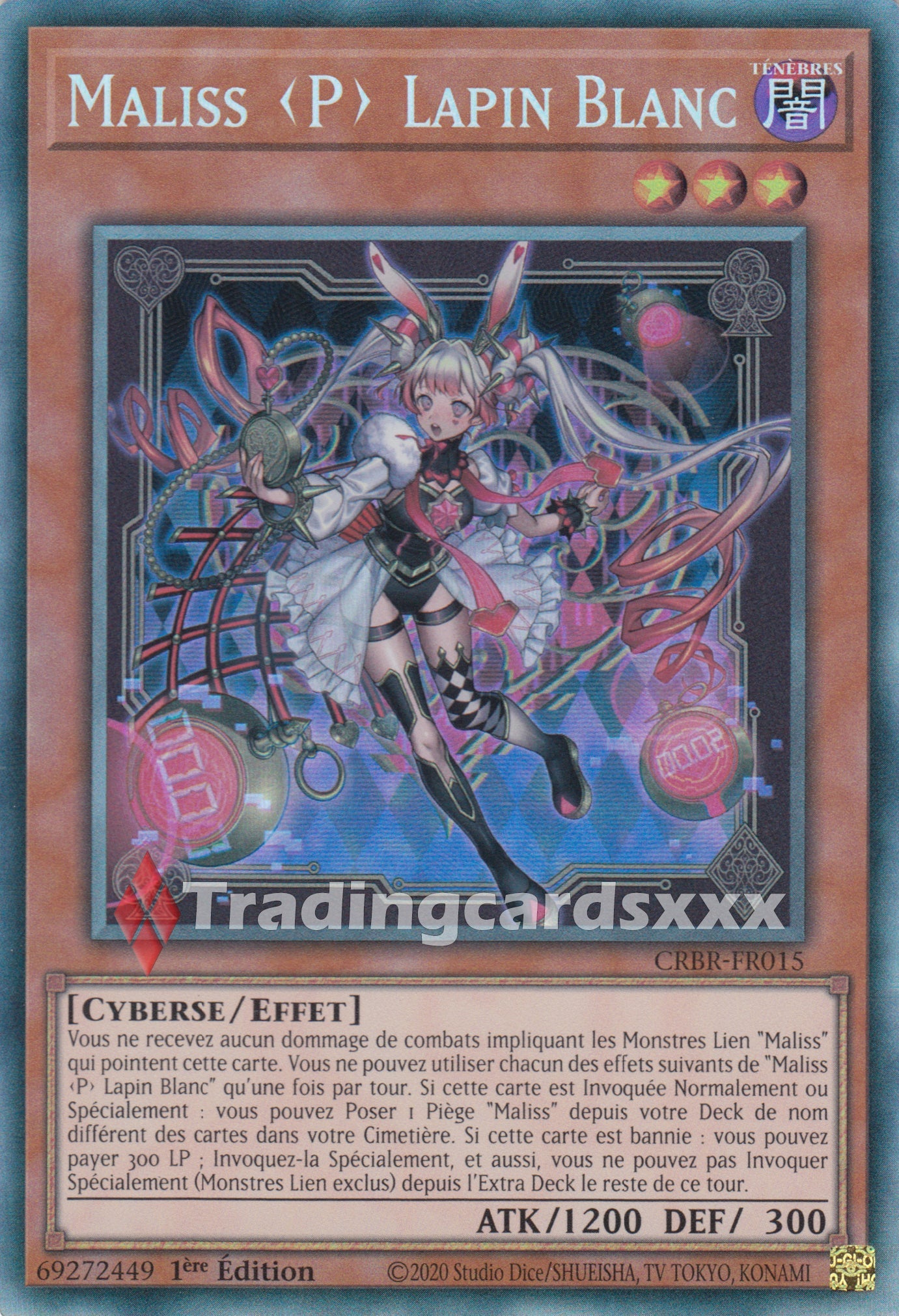 Yu-Gi-Oh! Maliss P Lapin Blanc : CR CRBR-FR015