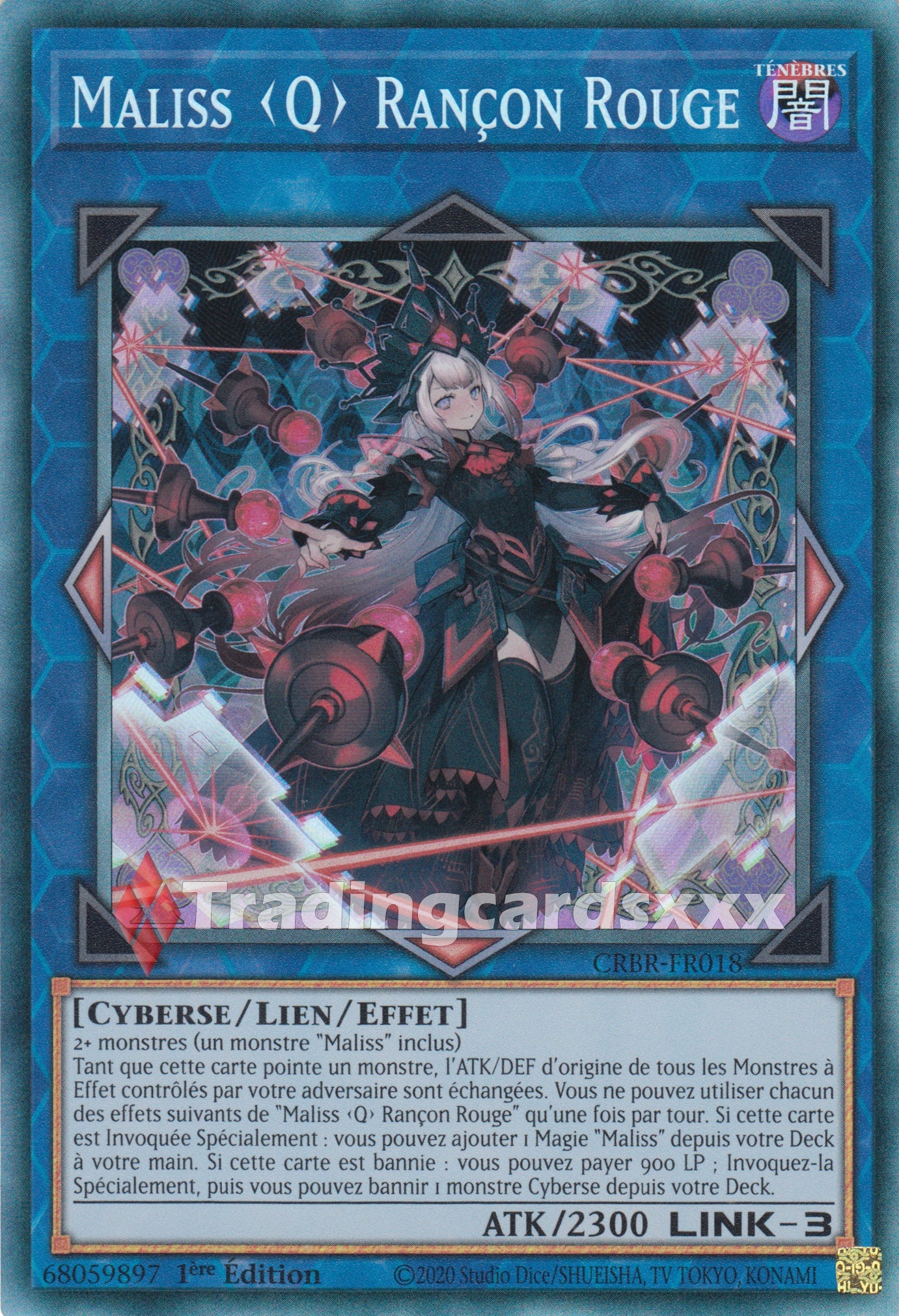 Yu-Gi-Oh! Maliss Q Rançon Rouge : CR CRBR-FR018