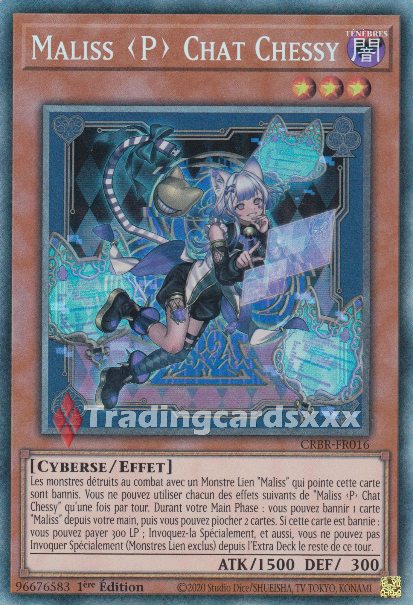 Yu-Gi-Oh! Maliss P Chat Chessy : CR CRBR-FR016