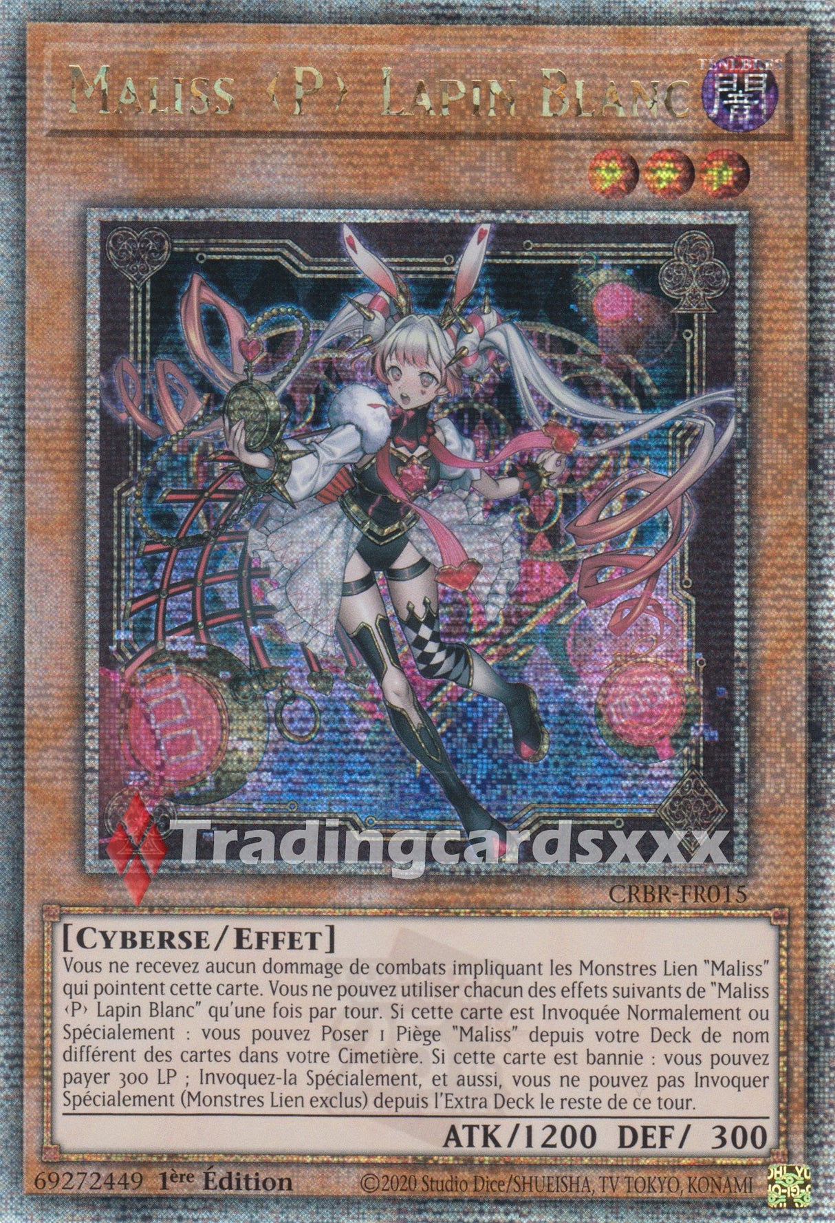 Yu-Gi-Oh! Maliss P Lapin Blanc : QCSE CRBR-FR015