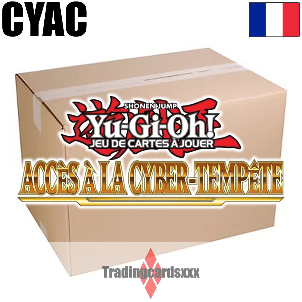 Yu-Gi-Oh! Carton de 12 displays : Accès à la Cyber-Tempête