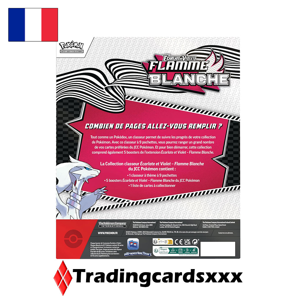 Pokémon - Coffret Collection Classeur EV10.5 : Flamme Blanche