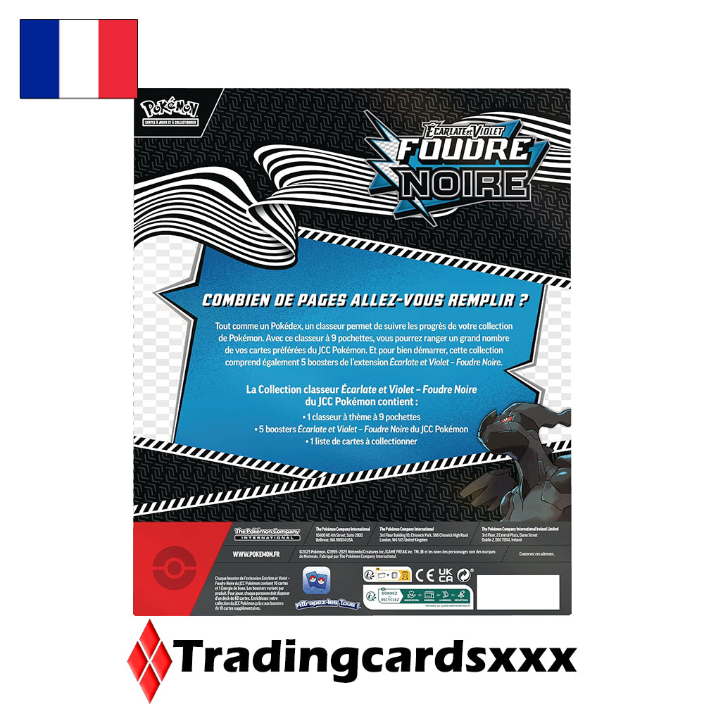 Pokémon - Coffret Collection Classeur EV10.5 : Foudre Noire