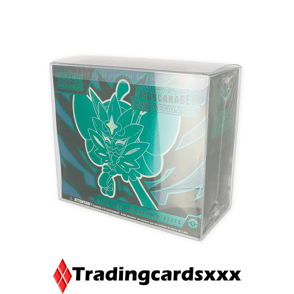 Phoenix Shield - 6x Protection Semi-Rigide ETB Pokémon : Crystal Box Elite trainer Box