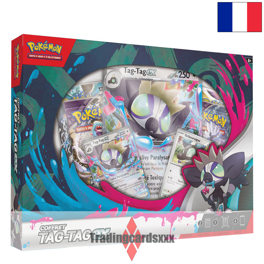 Pokémon - Coffret Avril 2024 : Tag-Tag ex