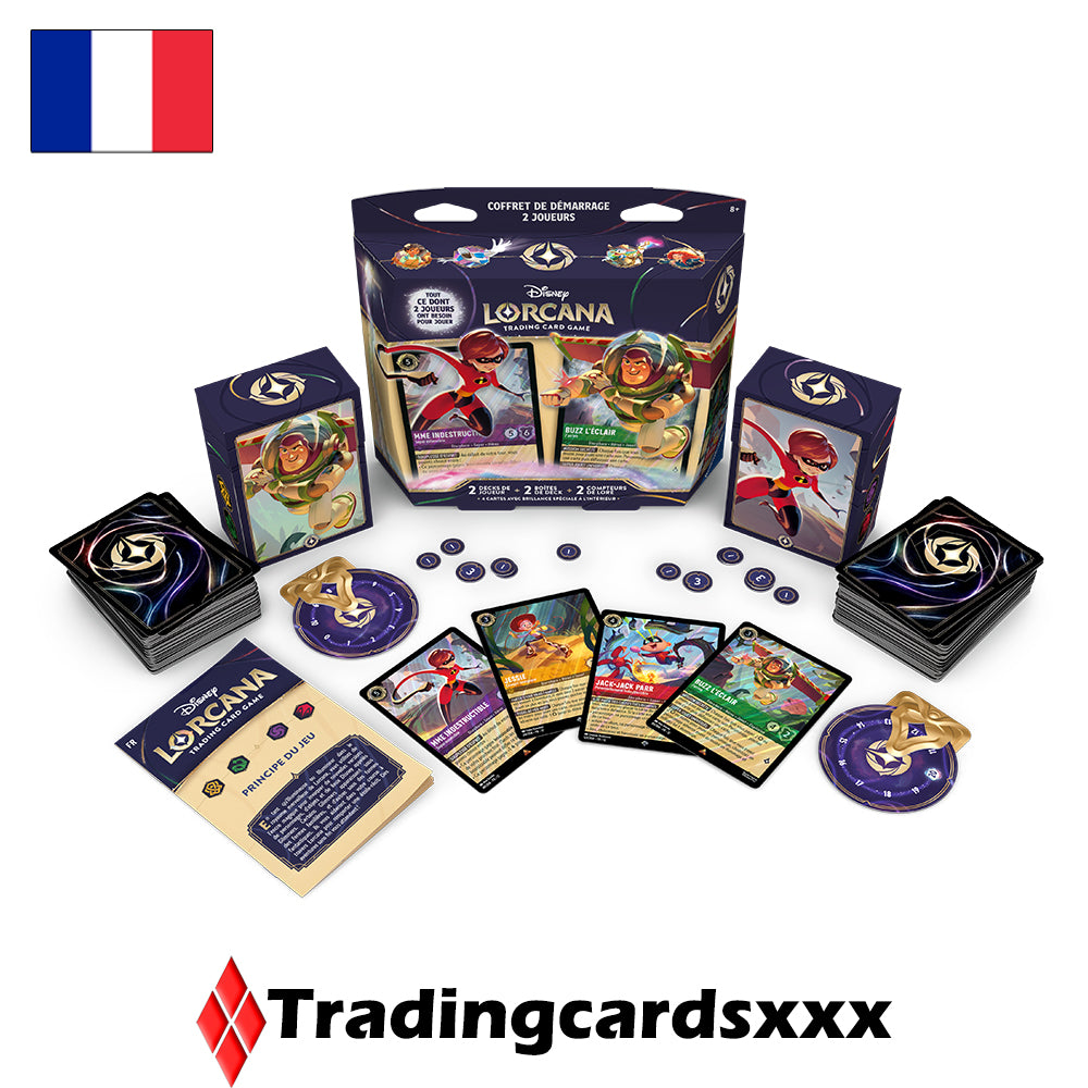 Disney Lorcana TCG - Coffret de Démarrage 2 joueurs Chapitre 12 : Contrées Inconnues