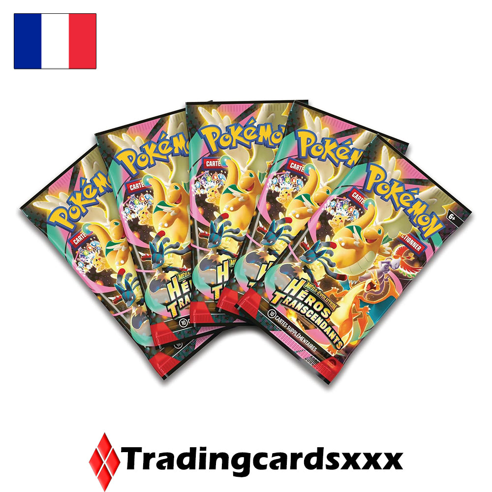 Pokémon - Collection avec Pin's Deluxe ME02.5 Héros Transcendants : Premiers Partenaires