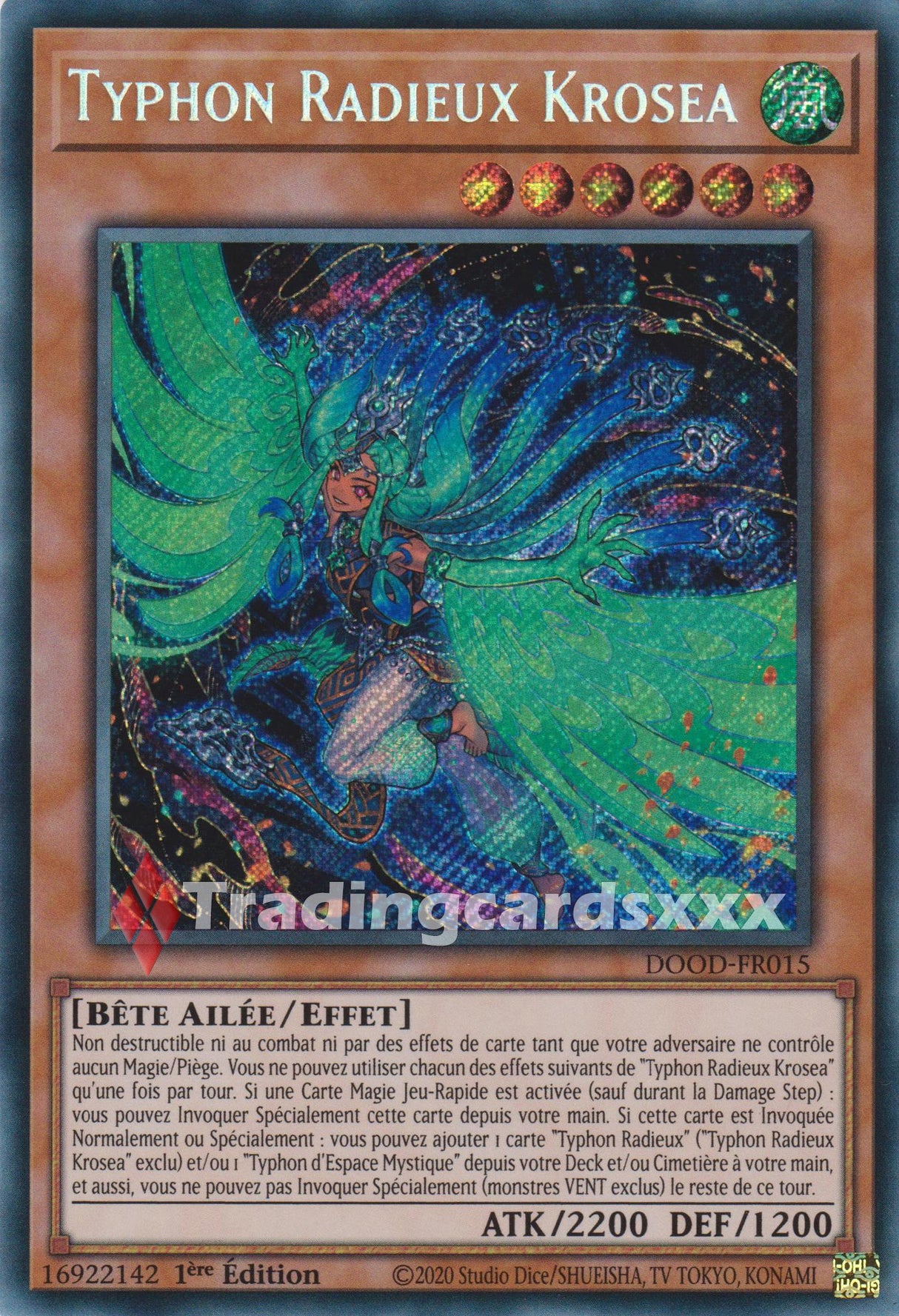 Yu-Gi-Oh! Typhon Radieux Krosea : SE DOOD-FR015
