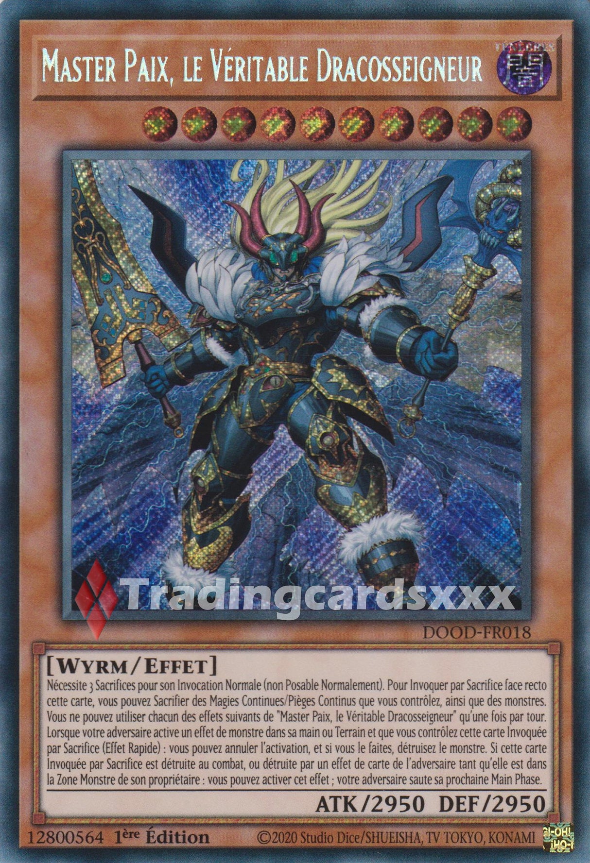 Yu-Gi-Oh! Master Paix, le Véritable Dracosseigneur : SE DOOD-FR018