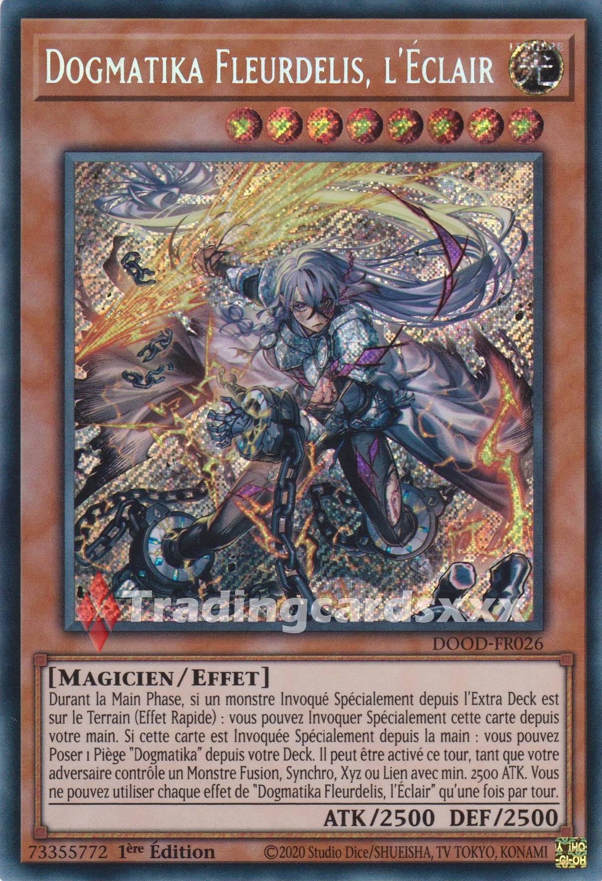 Yu-Gi-Oh! Dogmatika Fleurdelis, l'Éclair : SE DOOD-FR026