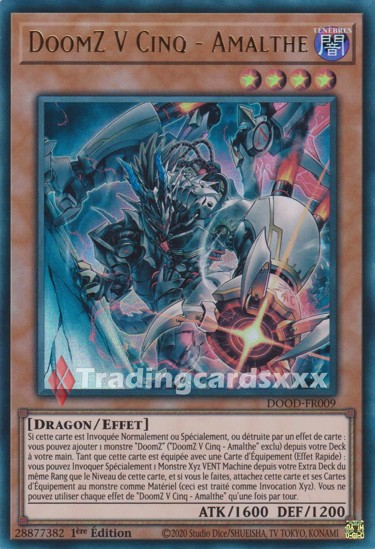 Yu-Gi-Oh! DoomZ V Cinq - Amalthe : UR DOOD-FR009