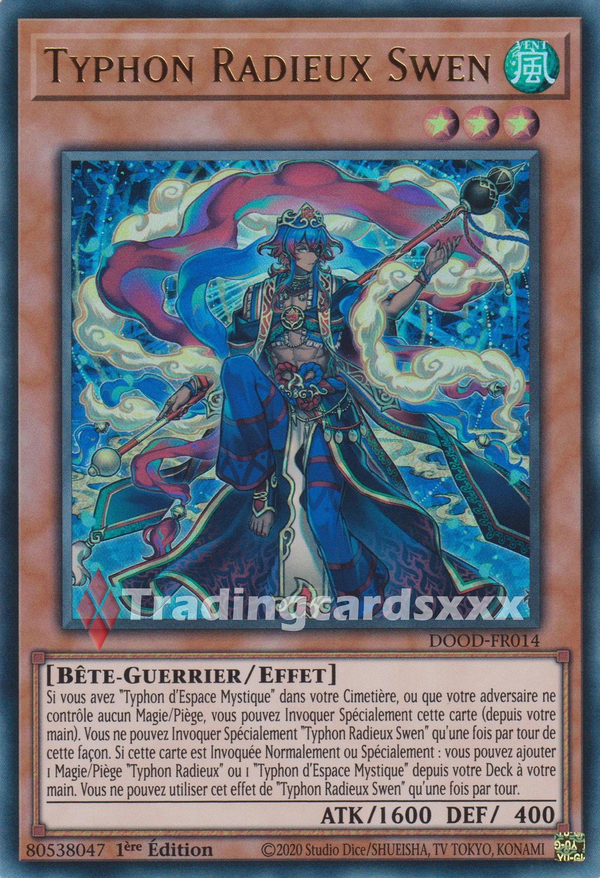 Yu-Gi-Oh! Typhon Radieux Swen : UR DOOD-FR014