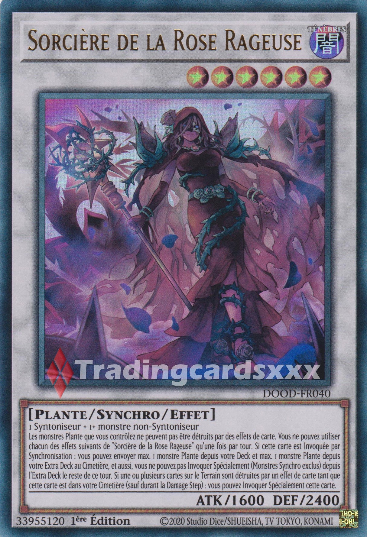 Yu-Gi-Oh! Sorcière de la Rose Rageuse : UR DOOD-FR040