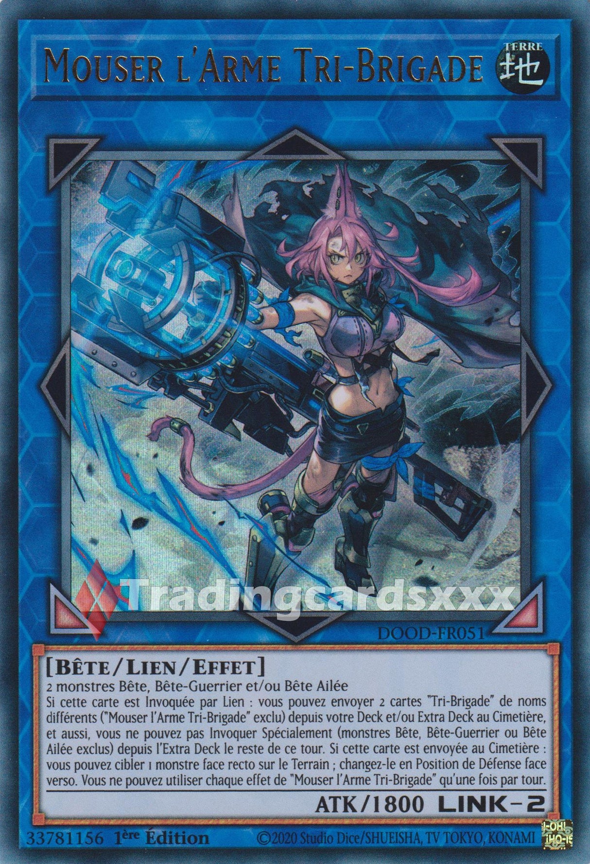 Yu-Gi-Oh! Mouser l'Arme Tri-Brigade : UR DOOD-FR051