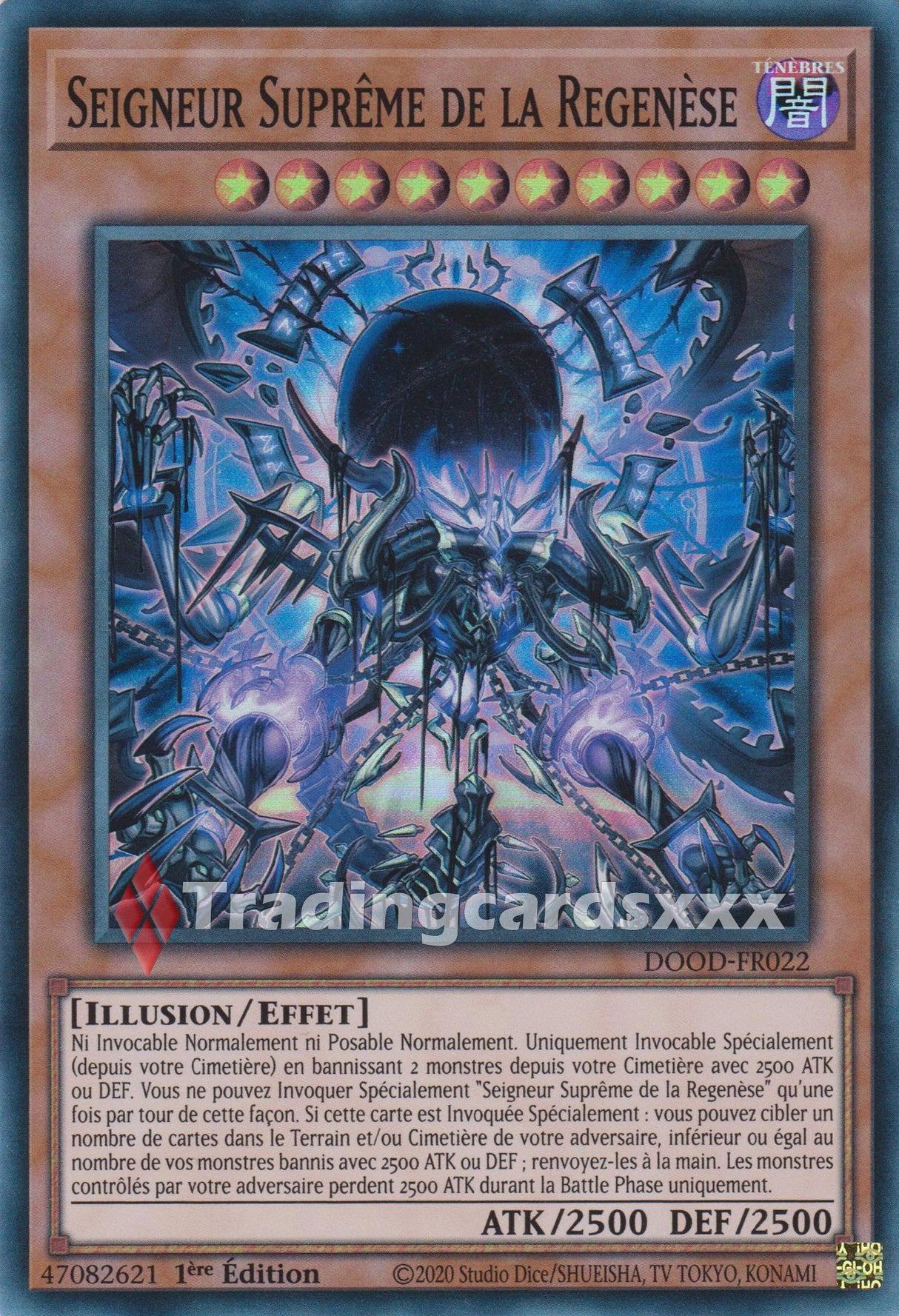 Yu-Gi-Oh! Seigneur Suprême de la Regenèse : SR DOOD-FR022