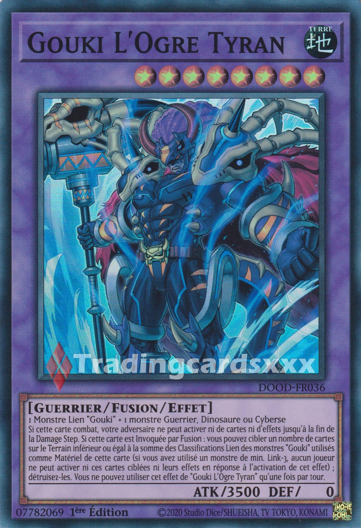 Yu-Gi-Oh! Gouki L'Ogre Tyran : SR DOOD-FR036