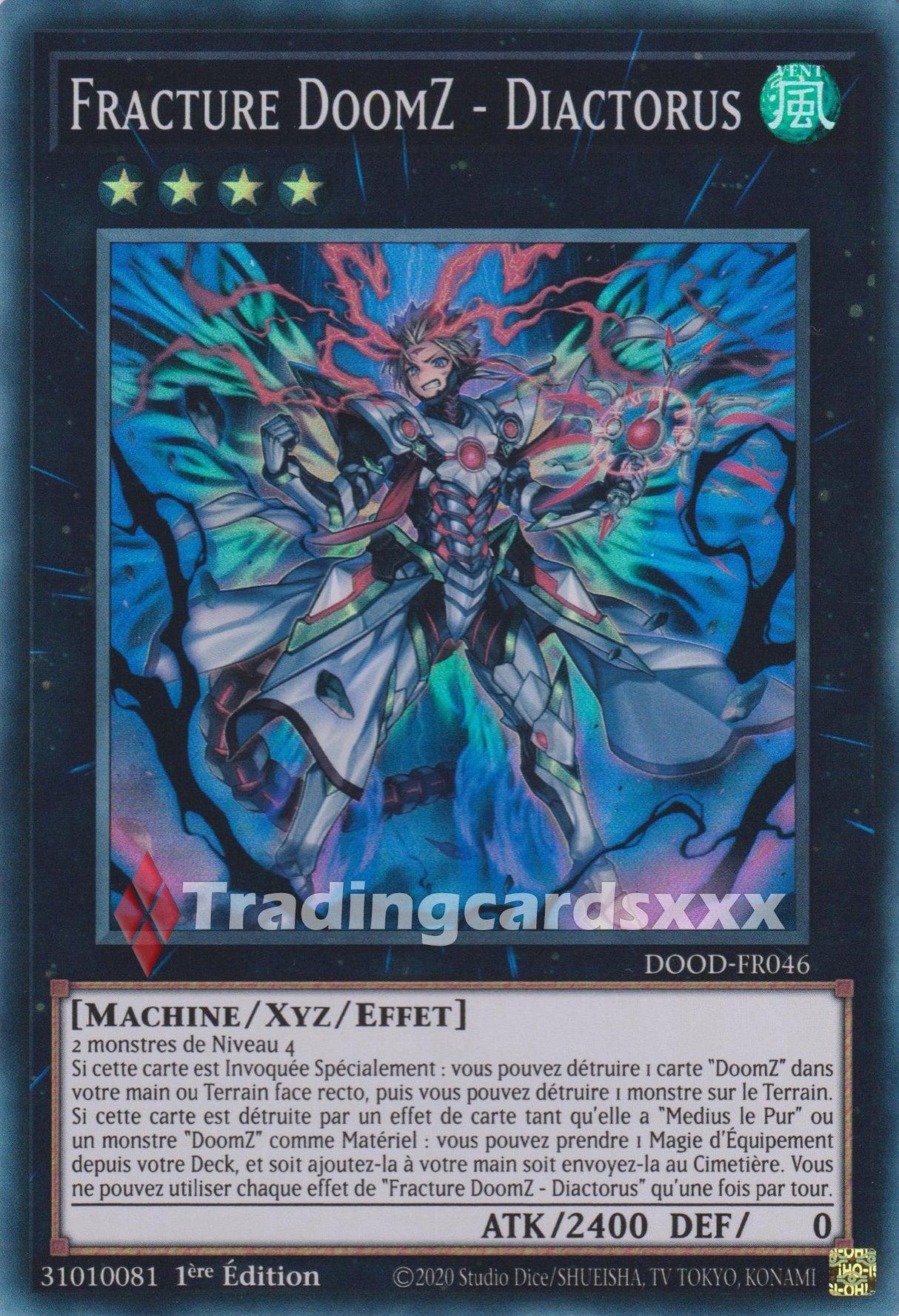 Yu-Gi-Oh! Fracture DoomZ - Diactorus : SR DOOD-FR046