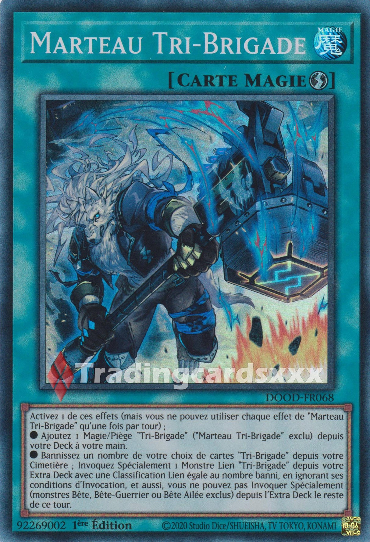 Yu-Gi-Oh! Marteau Tri-Brigade : SR DOOD-FR068