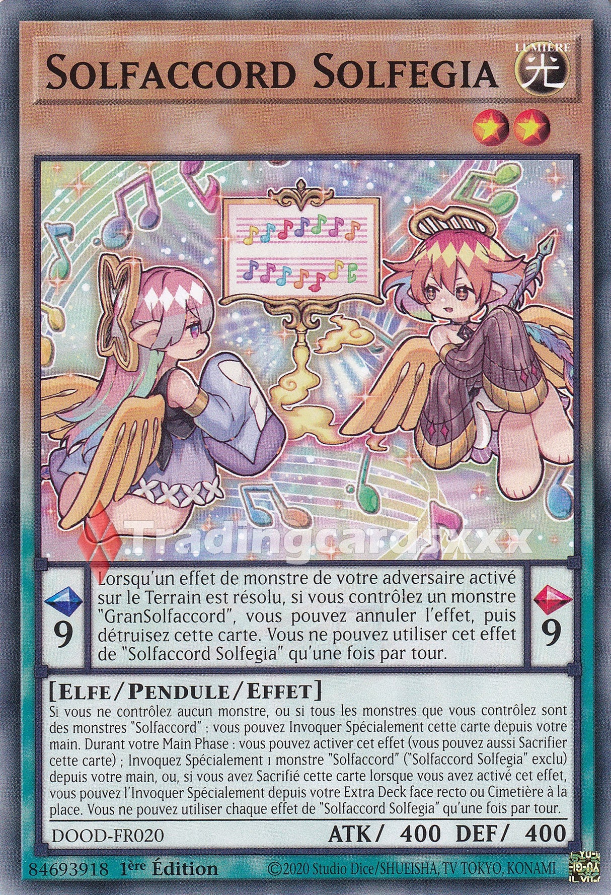 Yu-Gi-Oh! Solfaccord Solfegia : C DOOD-FR020