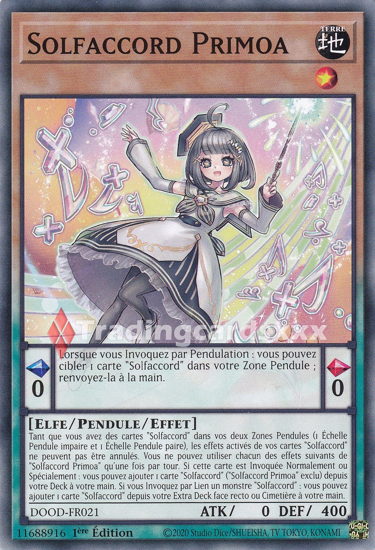 Yu-Gi-Oh! Solfaccord Primoa : C DOOD-FR021