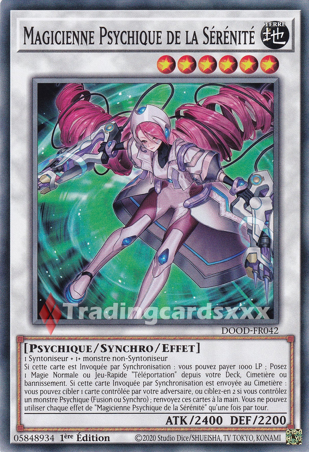 Yu-Gi-Oh! Magicienne Psychique de la Sérénité : C DOOD-FR042
