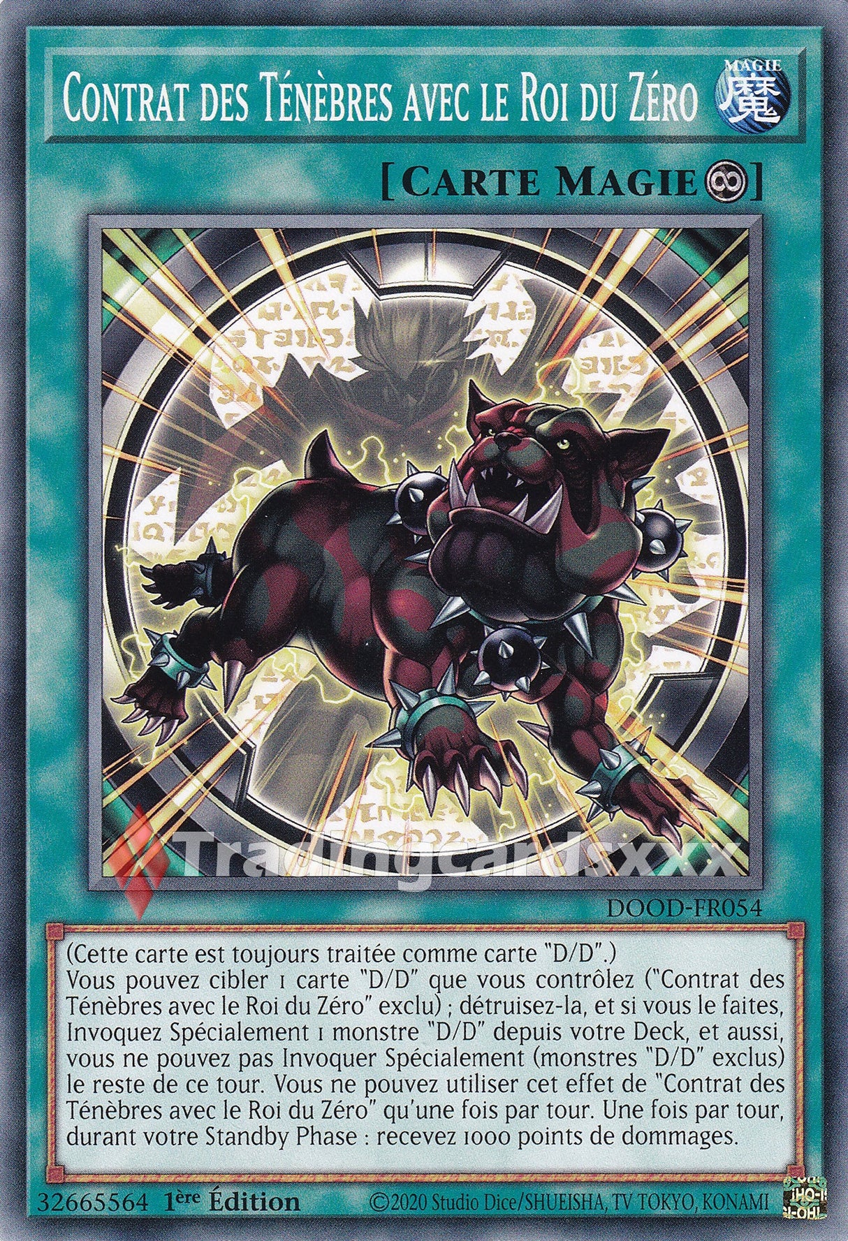 Yu-Gi-Oh! Contrat des Ténèbres avec le Roi du Zéro : C DOOD-FR054
