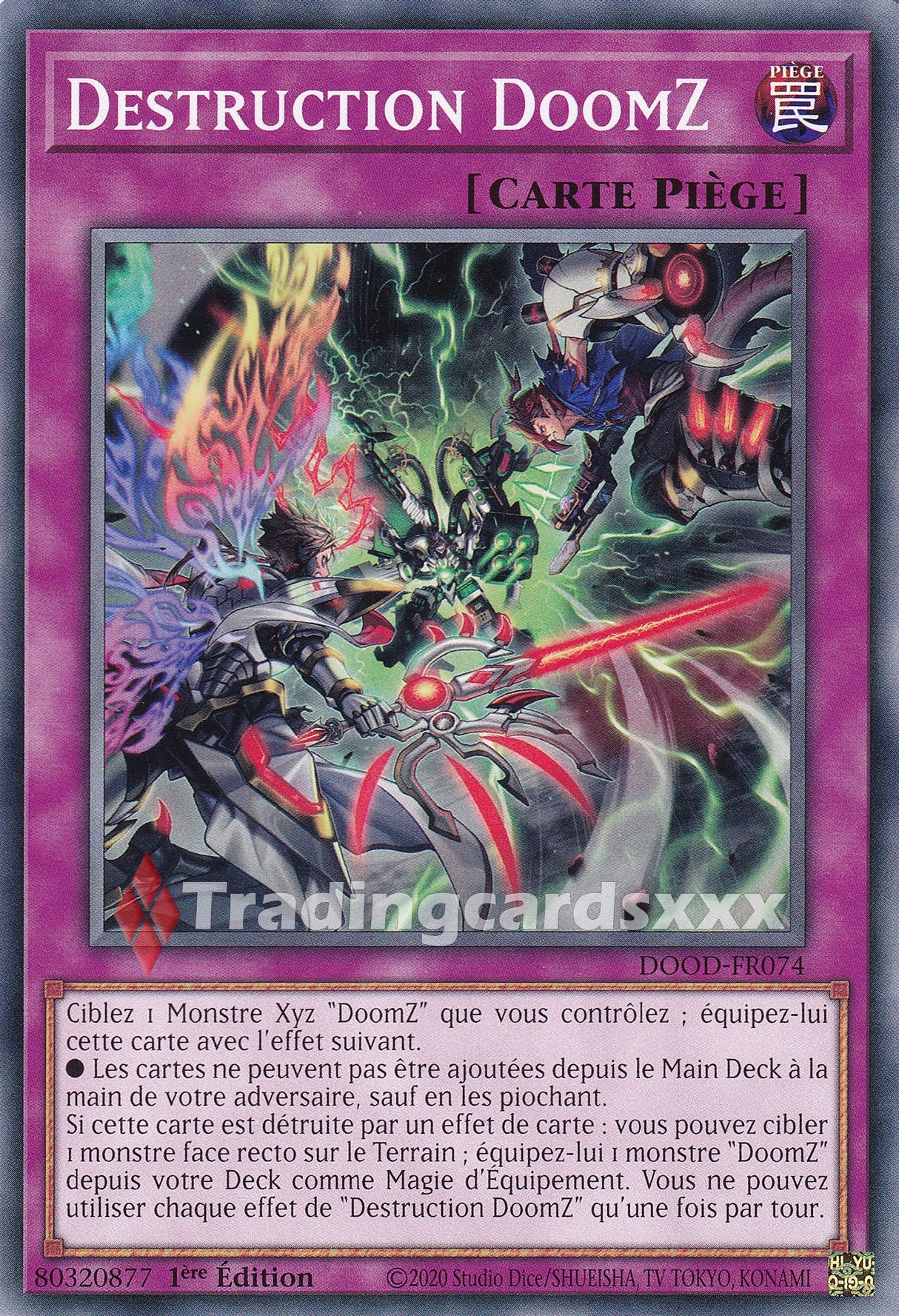 Yu-Gi-Oh! Destruction DoomZ : C DOOD-FR074