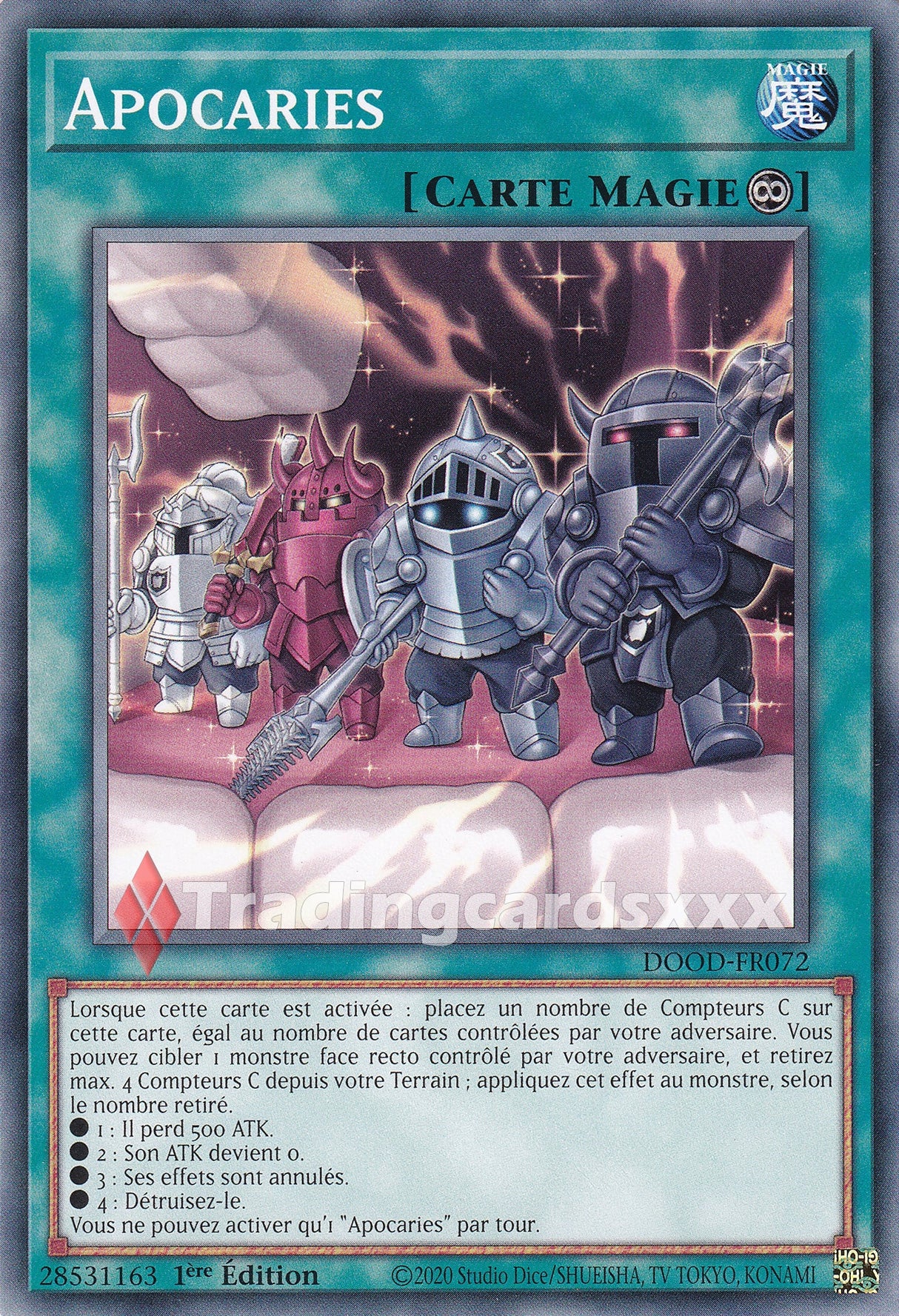 Yu-Gi-Oh! Apocaries : C DOOD-FR072