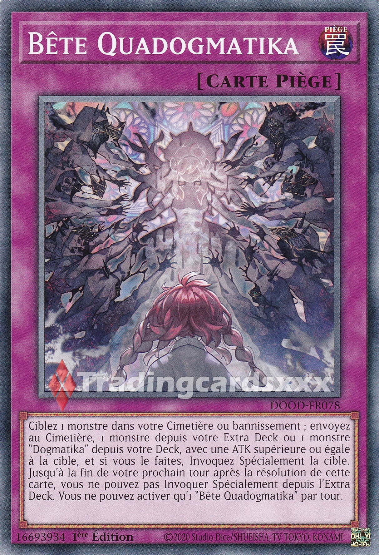 Yu-Gi-Oh! Bête Quadogmatika : C DOOD-FR078