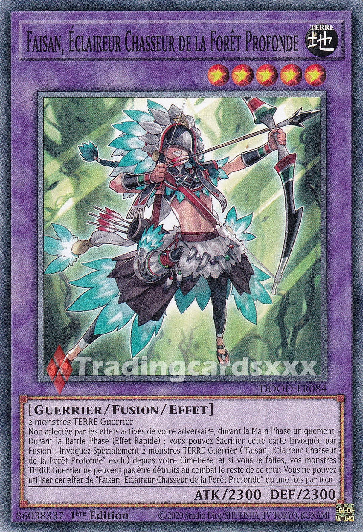 Yu-Gi-Oh! Faisan, Éclaireur Chasseur de la Forêt Profonde : C DOOD-FR084