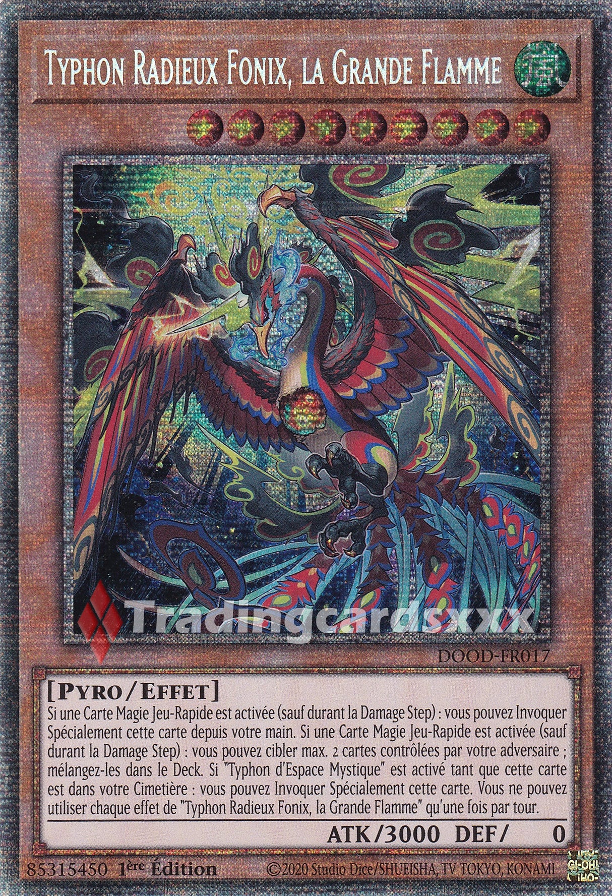 Yu-Gi-Oh! Typhon Radieux Fonix, la Grande Flamme : STAR DOOD-FR017